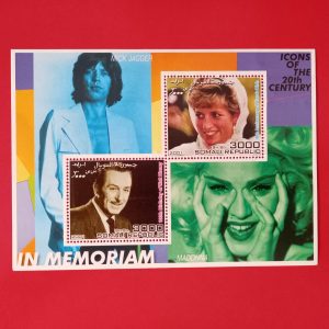 Somalia 2001 - serie completa MNH in bloc