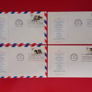 USA 1972 - 4 FDC
