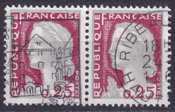 Franta 1960 - serie intreaga x2 - pereche