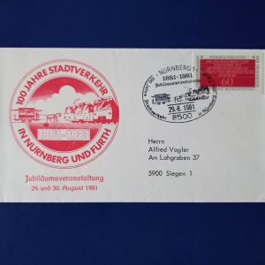 Germania 1981 - FDC