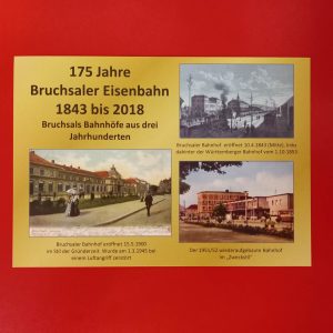 Germania 2018 - CP ilustrata necirculata - stampile feroviare prima zi