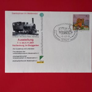Germania 2018 - plic aniversar feroviar - stampila prima zi