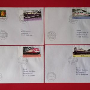 Germania 2018 - 4 FDC - set complet