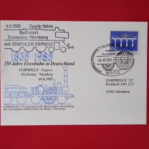 Germania 1985 - CF feroviar aniversar