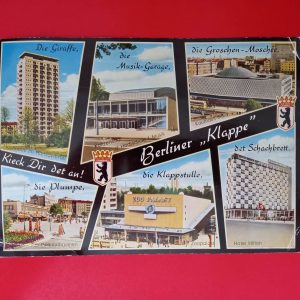 Berlin 1966 - CP ilustrata - stampile prima zi (format A5)