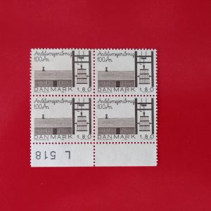 Danemarca 1982 - serie intreaga MNH in bloc de 4