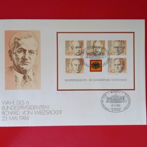 Germania 1984 - FDC (format A5)