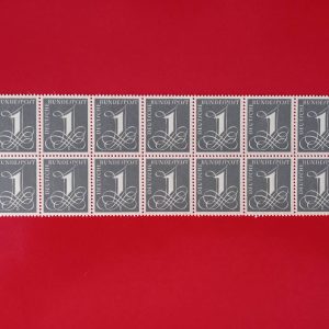 Germania 1955 - serie intreaga MNH x14 - bloc