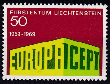Liechtenstein CEPT 1969 - serie intreaga MNH