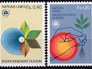 Natiunile Unite Geneva 1982 - serie completa MNH