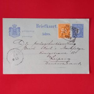 Indiile Olandeze 1900 - CP circulata