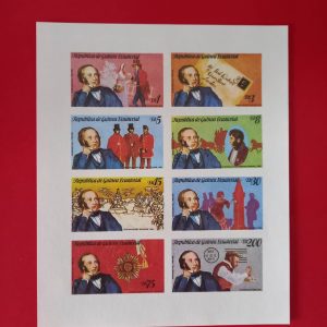 Guineea Ecuatoriala 1979 - serie completa MNH in bloc nedantelat