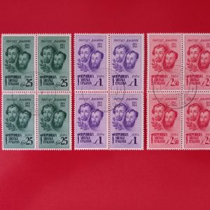 Italia 1944 - serie completa in blocuri de 4 (Michel28euro)