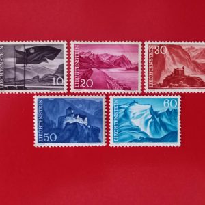 Liechtenstein 1959 - serie completa MNH