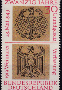 Germania 1969 - serie intreaga MNH