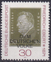 Germania 1971 - serie intreaga MNH
