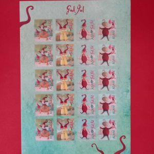 Aaland (Finlanda) 2007 - bloc 20 vignete MNH - self adhesive