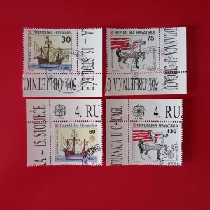 Croatia CEPT 1992 - serie completa