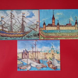 Germania 1983 - lot 3 CP ilustrate necirculate - stampile prima zi