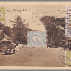 Indiile Olandeze 1931 - CP ilustrata circulata in Africa de Sud Vest