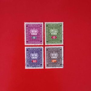 Liechtenstein 1950/1968 - marci oficiale
