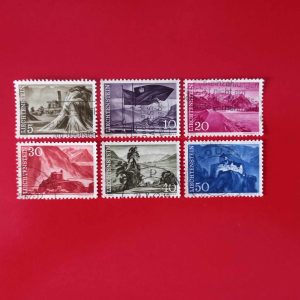 Liechtenstein 1961 - serie completa