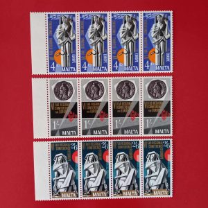Malta 1968 - serie completa MNH x4 in straifuri