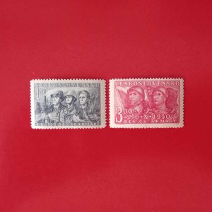 Cehoslovacia 1950 - serie completa MNH