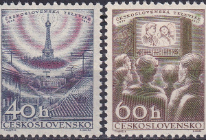 Cehoslovacia 1957 - serie completa MNH