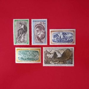 Cehoslovacia 1957 - serie completa MNH (Michel8euro)