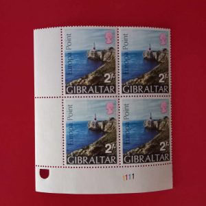 Gibraltar 1970 - serie intreaga MNH in bloc de 4