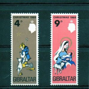 Gibraltar 1968 - serie completa MNH