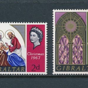 Gibraltar 1967 - serie completa MNH