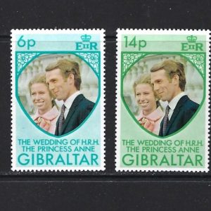 Gibraltar 1973 - serie completa MNH