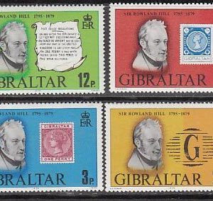 Gibraltar 1979 - serie completa MNH