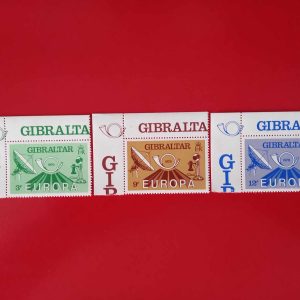Gibraltar CEPT 1979 - serie completa MNH