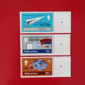 Gibraltar 1981 - serie completa MNH