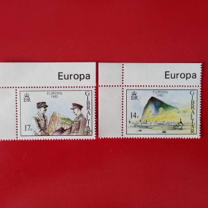 Gibraltar CEPT 1982 - serie completa MNH