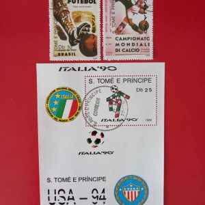 Sao Tome 1989 - serie deparaiata + colita (Michel13euro)