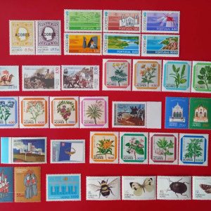 Portugalia (Azore) 1980-1984 - 5 ani consecutivi completi MNH