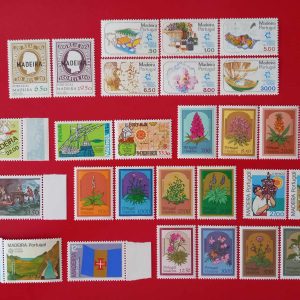 Portugalia (Madeira) 1980-1983 - 4 ani consecutivi completi MNH