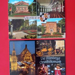 Germania 1977/1982 - 2 CP ilustrate circulate