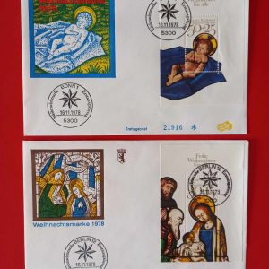 Germania 1978 - 2 FDC