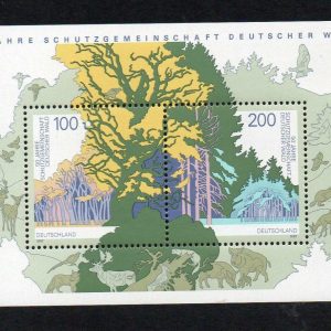 Germania 1997 - serie completa MNH in bloc