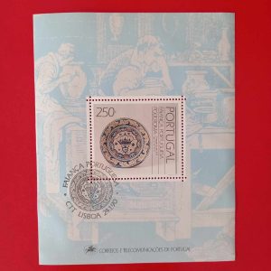 Portugalia 1990 - colita - stampila prima zi (Michel8euro)