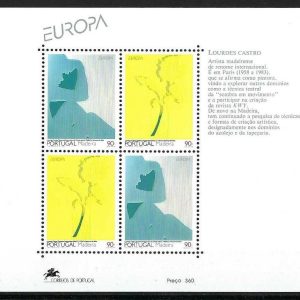 Portugalia (Madeira) CEPT 1993 - 2 x serie completa MNH in bloc (Michel7,5euro)