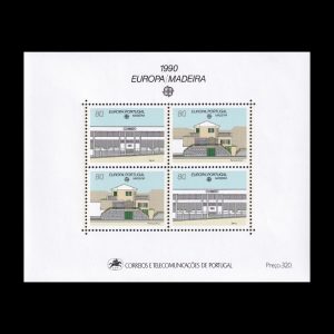 Portugalia (Madeira) CEPT 1990 - 2 x serie completa MNH in bloc (Michel30euro)
