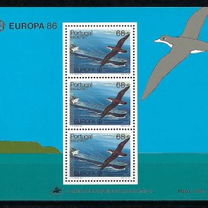 Portugalia (Madeira) CEPT 1990 - serie intreaga x3 in bloc MNH (Michel30euro)