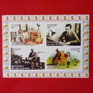 Coasta de Fildes 2003 - serie completa MNH in bloc nedantelat
