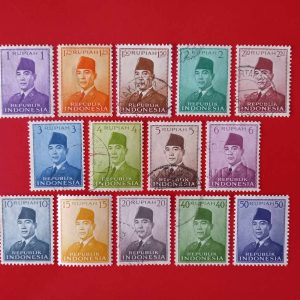 Indonezia 1951 - serie completa